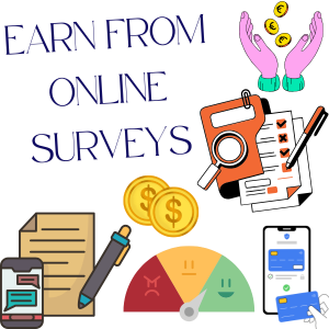 Earn money online From online surveys: Earn $2–$10 per day!