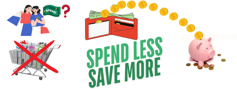 Use the Spend Less, Save More Strategy