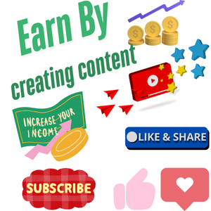 Earn money online by creating content on mobile: earn from $10 to $10,000/month (depends on views)!